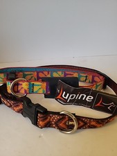 Pair Of Lupine Pet Dog Adjustable  Collars 13...