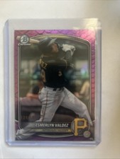 2025 Bowman Chrome Esmerlyn  Valdez Violet 124/ 199 #bdc-110