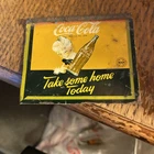 Vintage Marx Pressed Steel Coca Cola Coke Advertising Delivery Stake Truck Sign