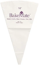 Reusable Pastry Bag, 16", Double-Coated Polyurethane Cake Piping Bag, Reinfor...