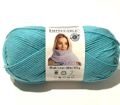 Loops Threads Impeccable Yarn 01763 Sea Green DL 2020-02-WL211123 Acrylic 4 PLY