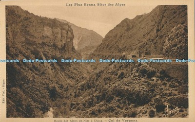 R018412 Les Plus Beaux Sites des Alpes Route des Alpes de Nice a Digne Col de Ve