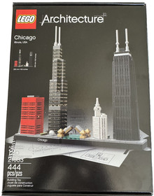 LEGO ARCHITECTURE - Chicago Skyline 21033 COMPLETE WITH MANUAL AND BOX