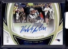 2025 Panini Immaculate Collection #CTI-MBR Malcolm Butler Clutch Time Ink #/99