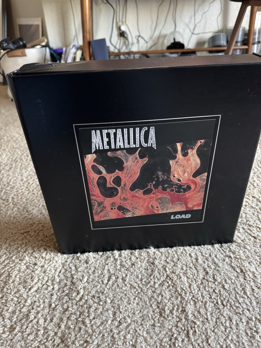 Metallica Load Deluxe Box Set LPs CDs DVD Digital Dl | eBay