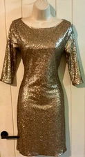 New Hot Squash sequin dress size 8 party wedding cocktails