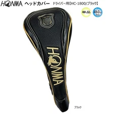 HONMA Driver Head Cover Black Magnet HC-1800 460cc Compatible Genuine