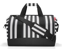 Reisenthel Allrounder L Schultertasche Tasche Summerstripes Black Schwarz Weiß