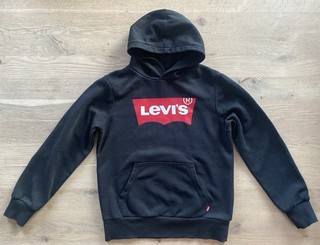 Kapuzenpullover Hoodie Levi’s schwarz Jungen Gr. 152