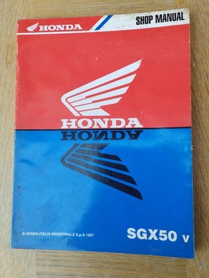 Honda Sky SGX50v Werk Werkstatthandbuch 1997 Motorrad Motorcycle Roller