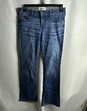 Ariat Real Denim Perfect Rise Boot Jeans Womens Blue 31R 5692