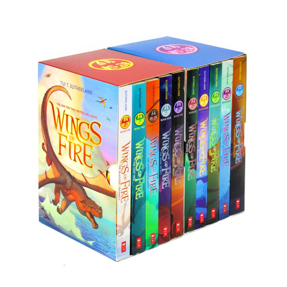 Wings of Fire Series 1-10 Books Collection Set by Tui T. Sut | Tui T. Sutherland