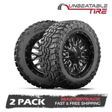 2 Pack Mastertrack Badlands Mt 33x12.50r24lt 10pr 101q Mud Terrain Truck Tires