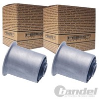 2X Febest Querlenkerlager Buchsen Vorderachse Passend FüR Dodge Nitro Jeep Chero