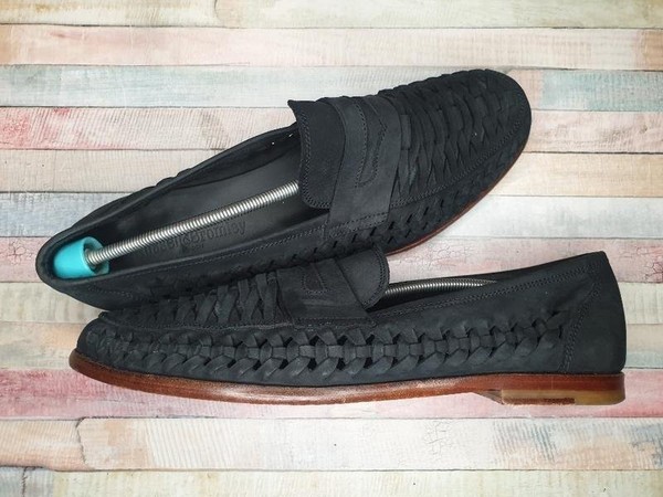 Men Russell & Bromley Loafers Navy 44.5