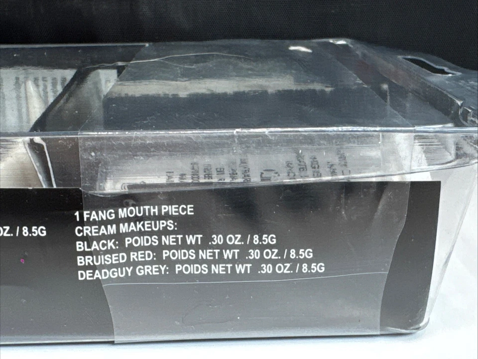 Woochie Kit Completo FX Vampiro Adulto Prótesis Dientes Látex Maquillaje Foto 4 de 4