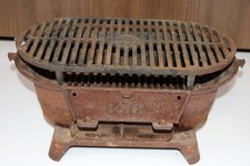 Vintage Lodge Sportsman Cast Iron Bbq Outdoor Grill Vintage Lodge Sportsman Cast Iron Bbq Outdoor Grill