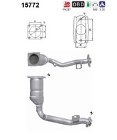 Katalysator FÜR CitroËN C3 I (Fc , FN ), CitroËN C2 (Jm ) - AS 15772