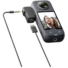Easy-to-Use Insta 360 X3 Mic Adapter with Buckle Design