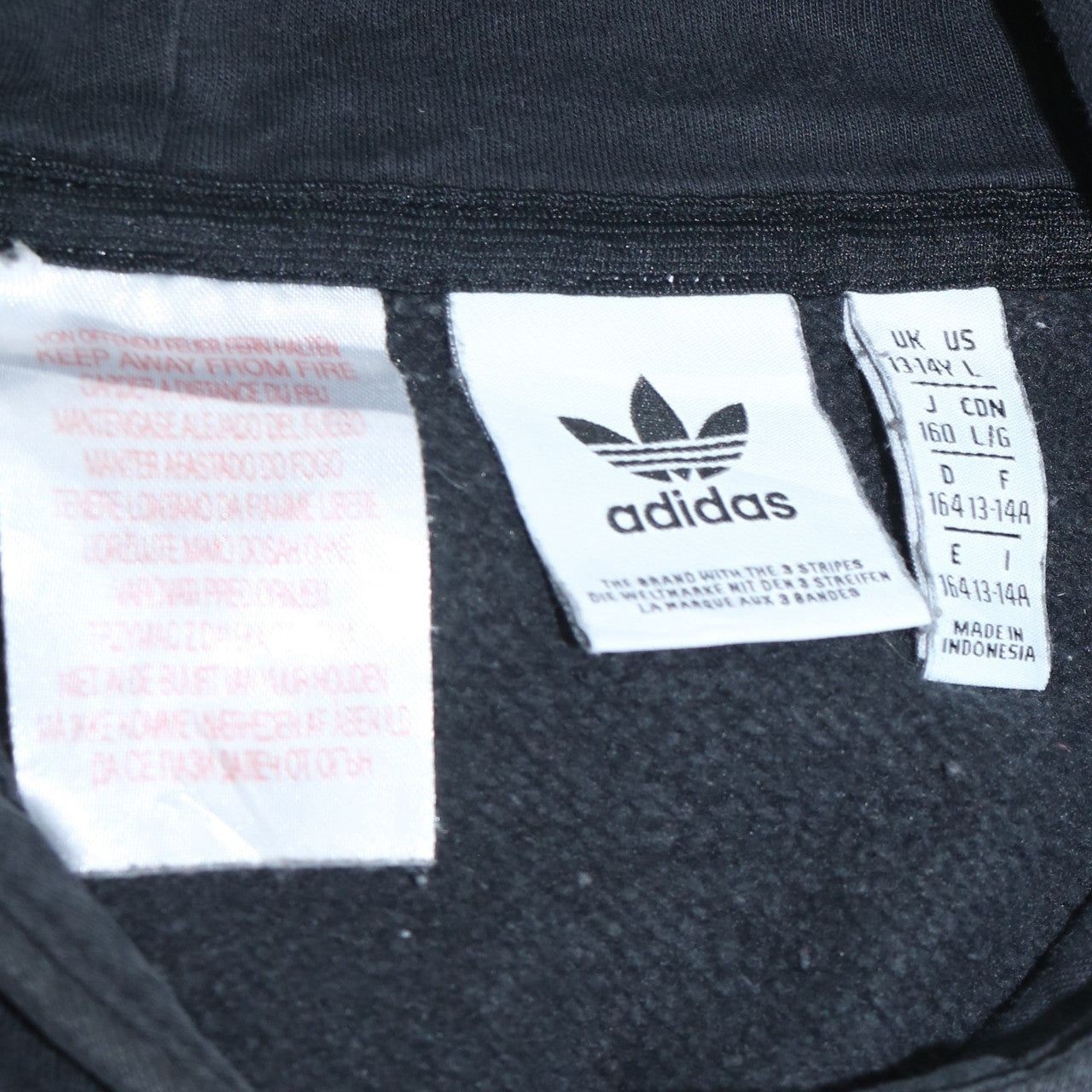 Adidas Black Hoodie Womens L image 7