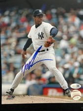 Dwight Doc Gooden Signed New York Mets 8x10 Baseball Photo AUTO JSA