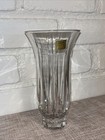 NEW VTG NORITAKE CRYSTAL VASE VENDOME COLLECTION Germany 7 3/4" H Flared Vase — photo 4