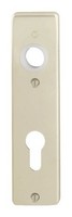 Hoppe Aluminium-Kurzschild-Paar 202KP, Profilzylinder, FüR InnentüRen... 3105377