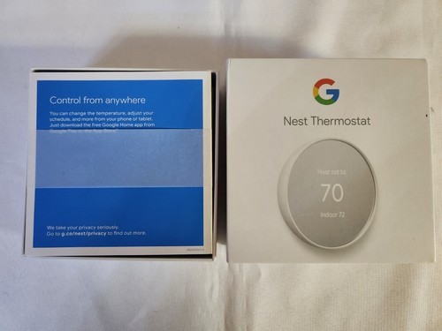 Google G4CVZ NEST SMART Programmable Wi-Fi Thermostat! OPENED BUT NEVER USED! - Picture 2 of 11