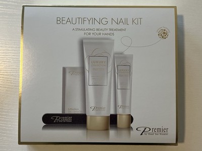 Premier Dead Sea Beautifying Nail Kit Hand & Nail Care Gift Set New