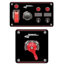 Longacre® Aluminum Flip-Up Ignition Panel & Disconnect Switch