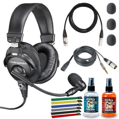 Audio-Technica BPHS1 Broadcast Stereo Headset Bundle