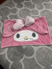 Hello Kitty My Melody BedFuzzy Pillow Case Cover