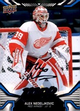 2022-23 Upper Deck MVP #64 Alex Nedeljkovic Blue Script