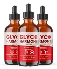 Glyco Harmony Drops, GlycoHarmony Advanced Formula Supplement 3 Pack 90 SERV. 