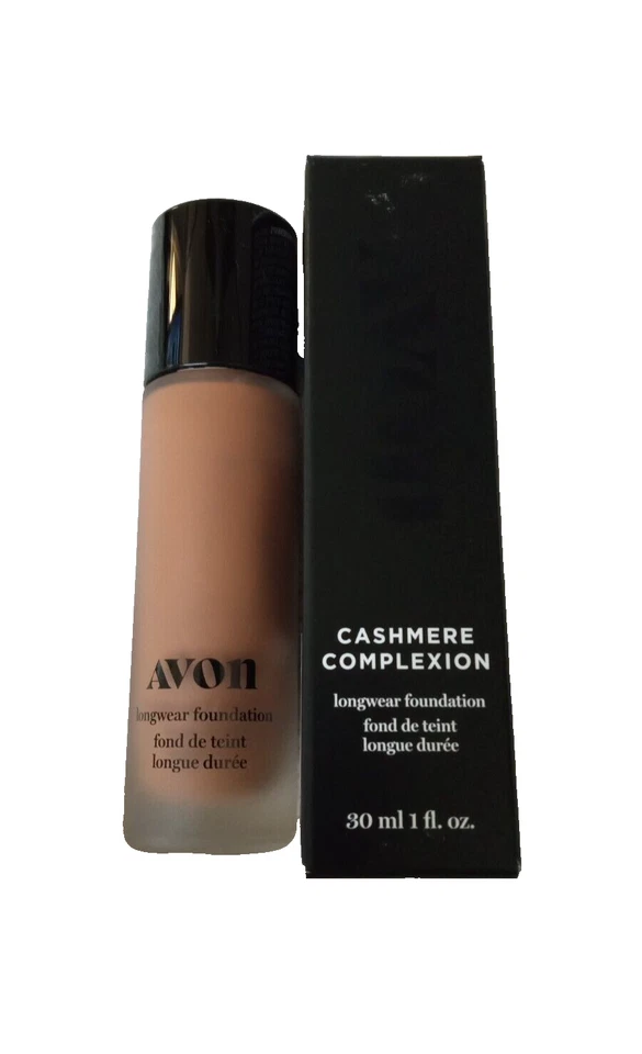 AVON Cashmere Complexion Longwear Foundation "COGNAC" (30ml / 1 floz) - NEW!!! - Image 2 of 4