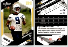 Jeremy Childs 2009 Score Inscriptions Gold Zone #354 /50 Boise St Chargers RC