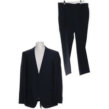 Hugo Boss, Anzug, Größe: 62, The James4/Sharp6, Acetat/Viskose, Blau #6Iu