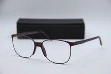 NEW ANDY WOLF LUPO COL. C PURPLE GUNMETAL AUTHENTIC FRAMES EYEGLASSES 52-15