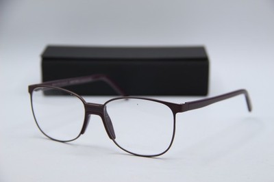 NEW ANDY WOLF LUPO COL. C PURPLE GUNMETAL AUTHENTIC FRAMES EYEGLASSES 52-15