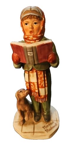 Norman Rockwell Saturday Evening Post Figurines Back to School & Caroler - Picture 11 of 16