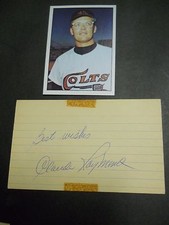 Claude Raymond, Autograph on a 3