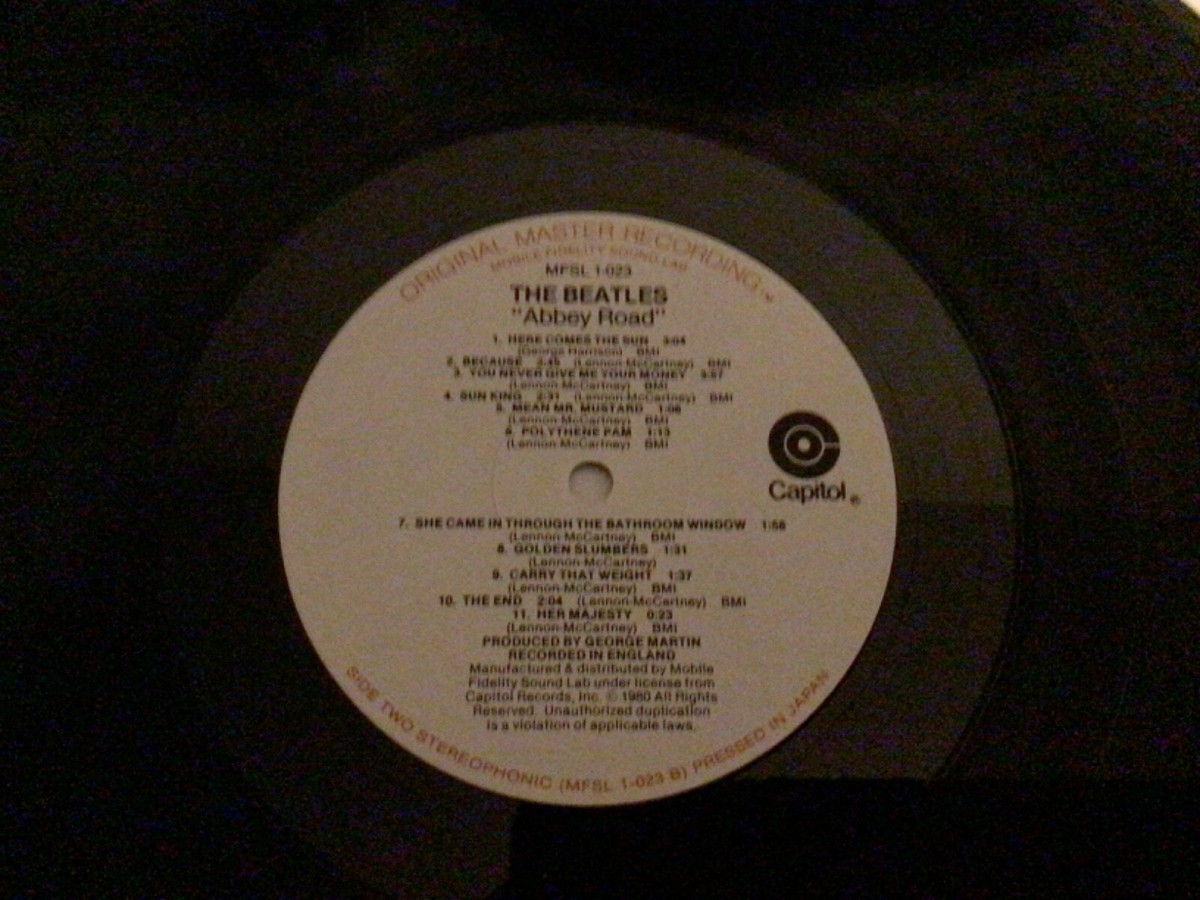 The Beatles original master recording- Abby Road limited edition