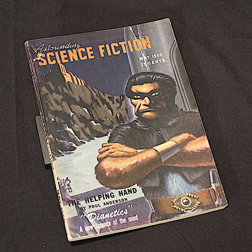 Pulp Magazines L Ron Hubbard Astounding Science Fiction x3 Dianetics Articles - Picture 2 of 17
