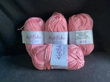4 Knit Picks “Shine Sport” -Blush- Color #6555, lot #0432