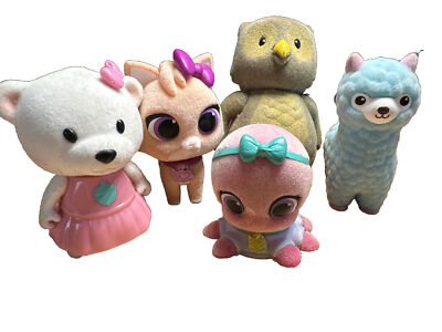 Small Fuzzy Animals Octopus Teddy Llama Cat Owl