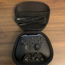 Microsoft Xbox One Elite Series 2 Controller Complete Very Good Condition Black