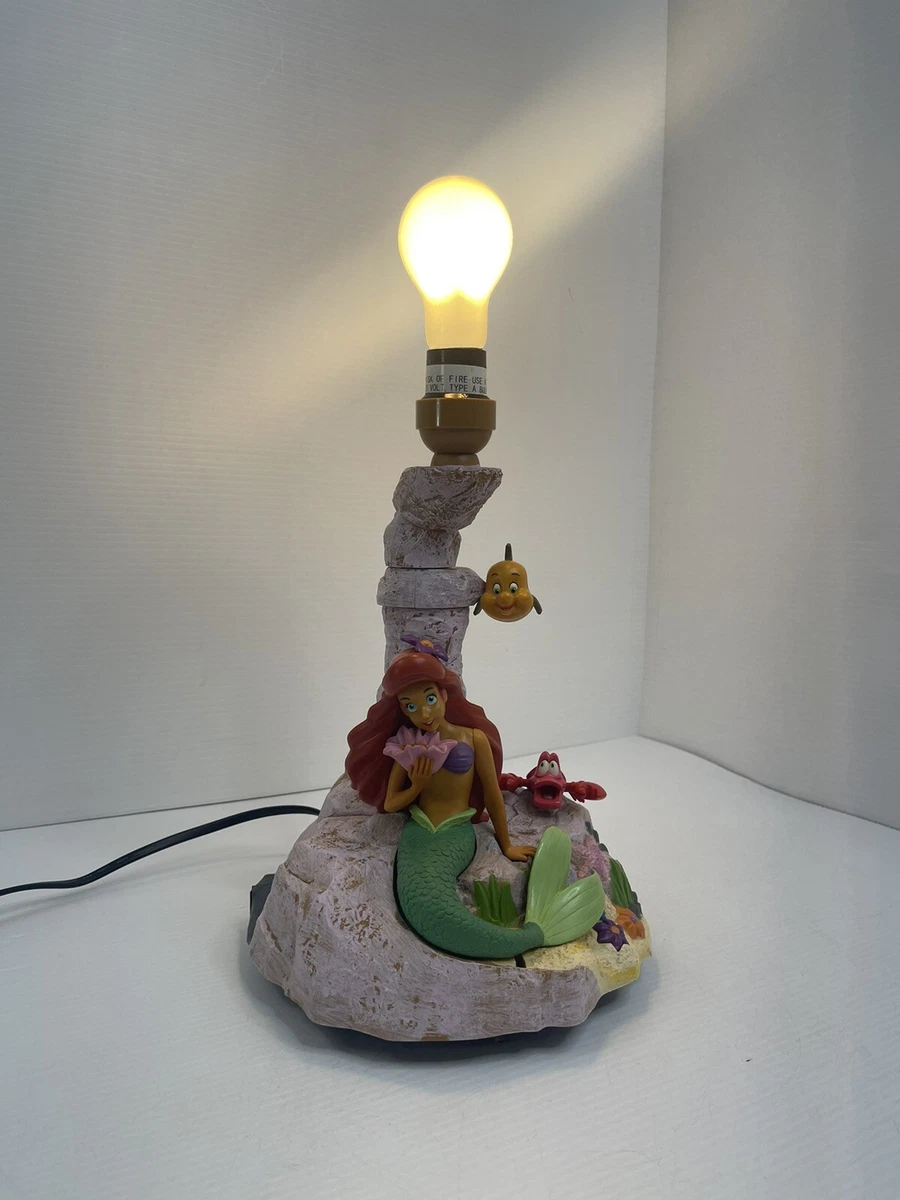 Disney The Little Mermaid Lamp by KNG America Animation Not Working