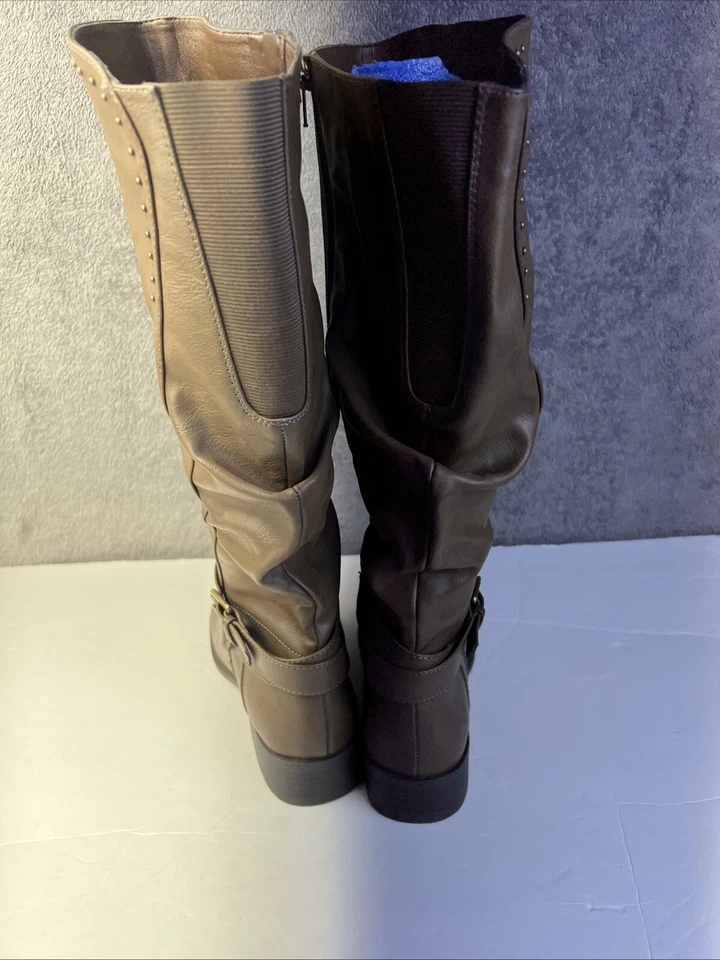 Bota de montar holgada White Mountain Leto marrón NUEVA 6,5 Foto 4 de 4