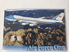 VINTAGE FRIDGE MAGNET UNITED STATES OF AMERICA, AIR FORCE ONE