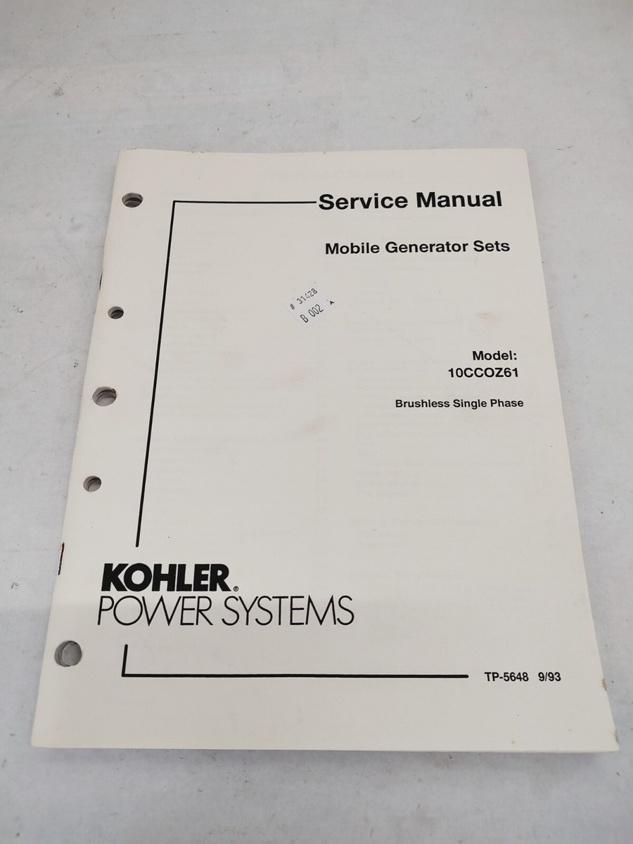 Kohler Generator Troubleshooting Manual: Expert Tips for Quick Fixes